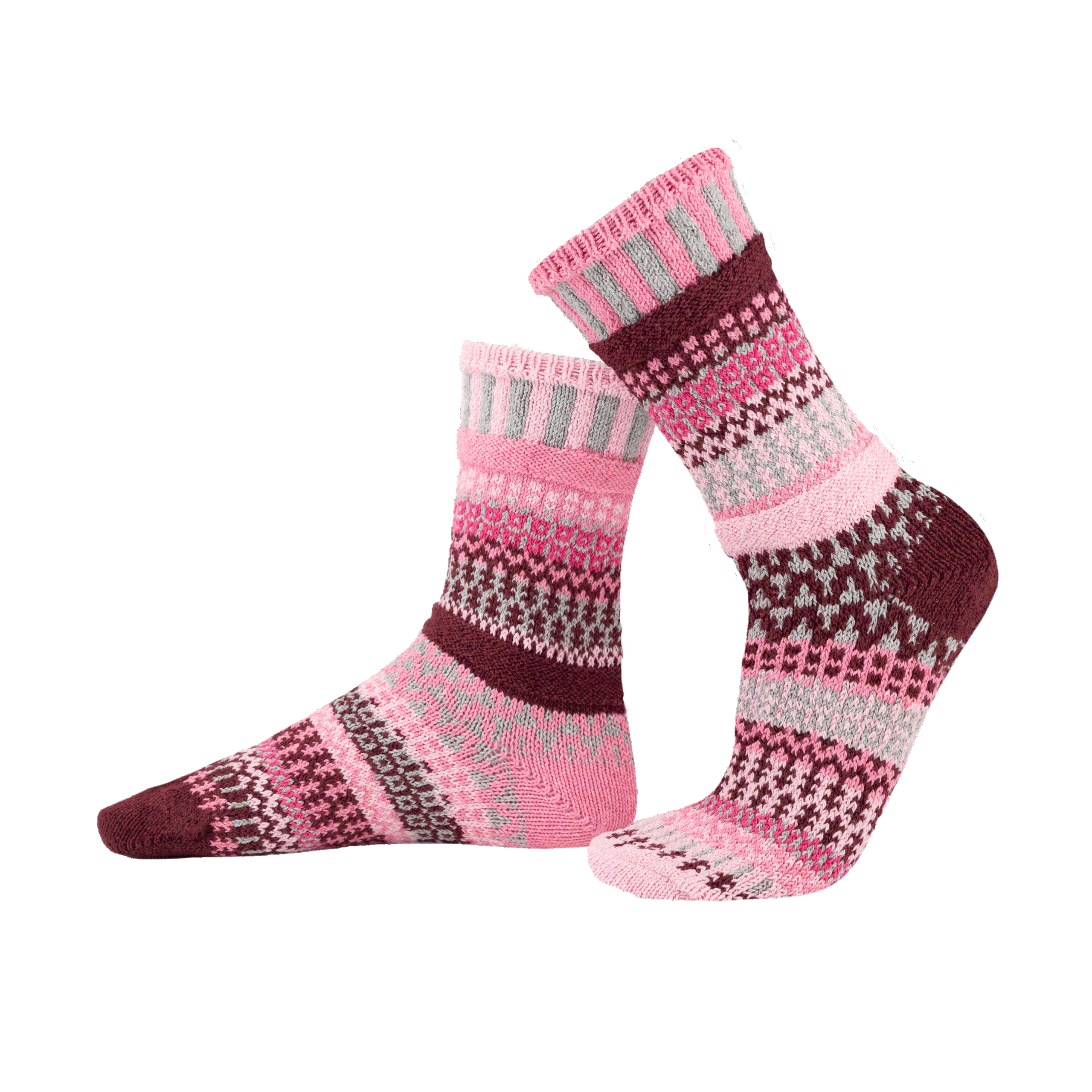 Solmate Alpenrose Crew Socks