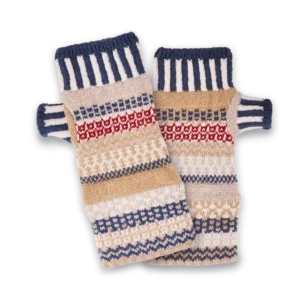 Bateau Mouche Fingerless Mittens