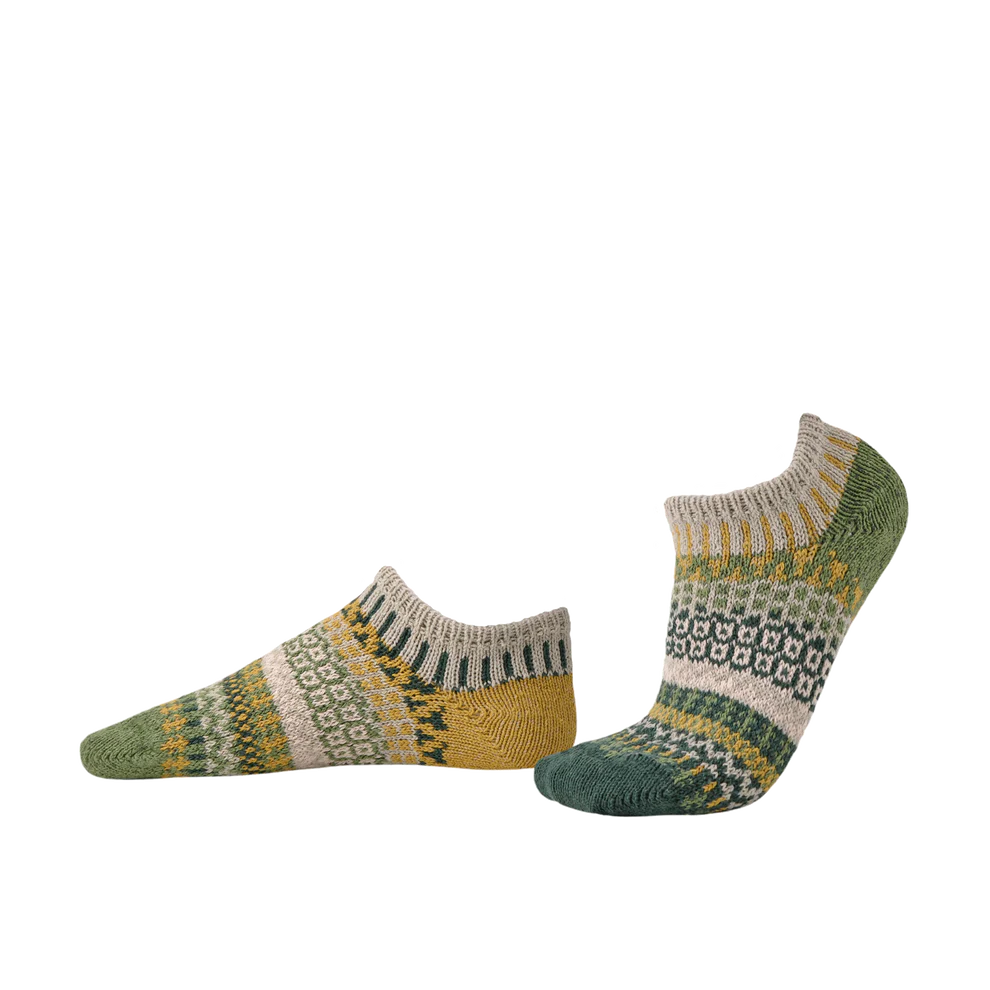 Solmate Fiddlehead Ankle Socks
